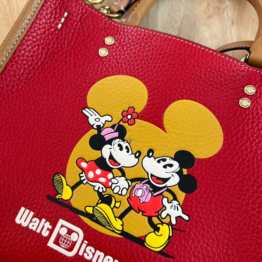 Disney X Coach Rogue Red 50th Anniversary Bag